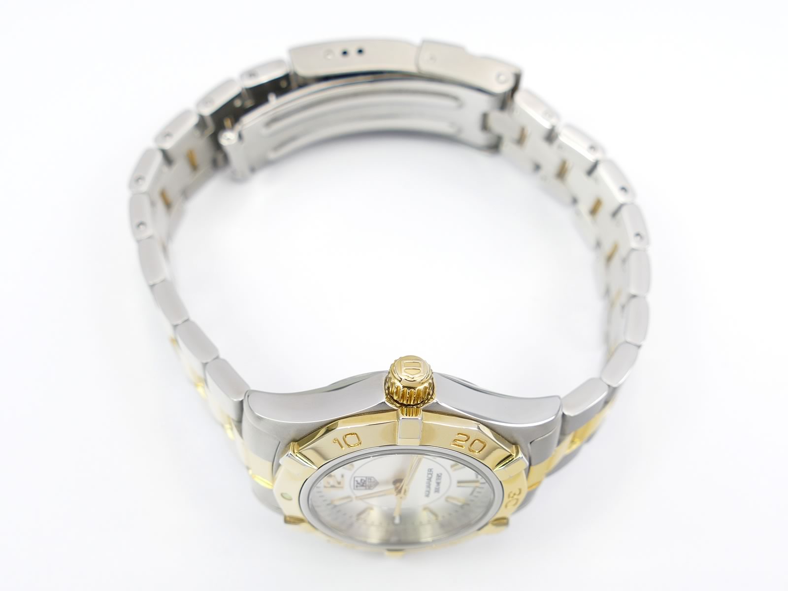 TAG Heuer Aquaracer 18k Gold plated screw down crown WAF1420.BB0814