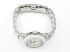 Longines Conquest L3.157.4 screw down white ceramic crown