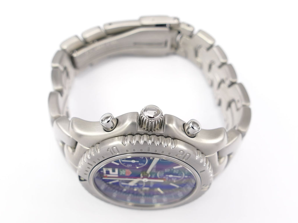 TAG Heuer Link Chronograph CT1110.BA0550 screw down crown