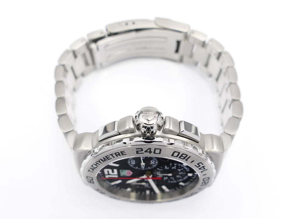TAG Heuer Formula 1 Chronograph CAU1112.BA0858 screw down crown