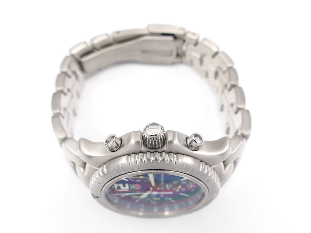TAG Heuer Link Chronograph CT1110.BA0550 screw down crown