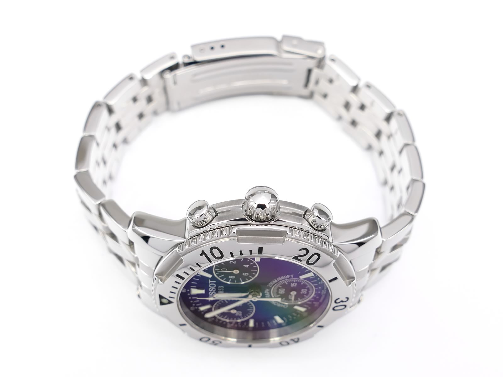 Tissot T-Sport PRS 200 screw down crown