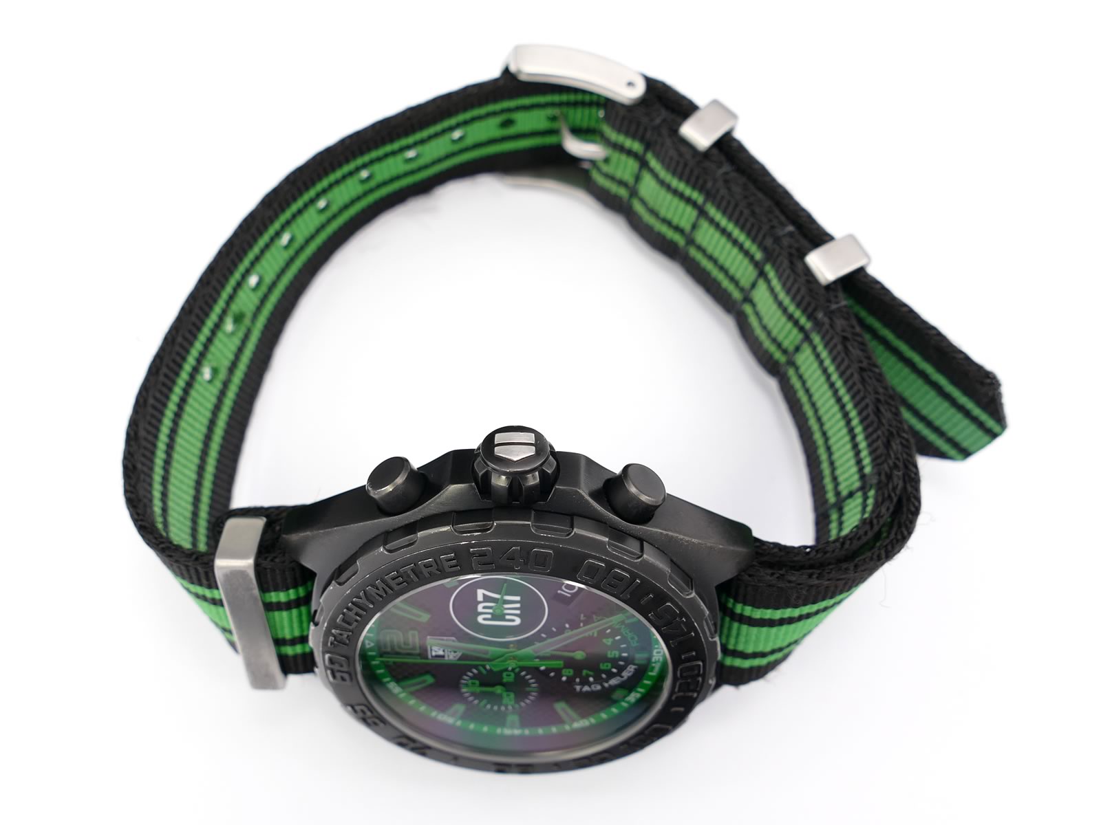 TAG Heuer Formula 1 CR7 CAZ1113 screw down crown