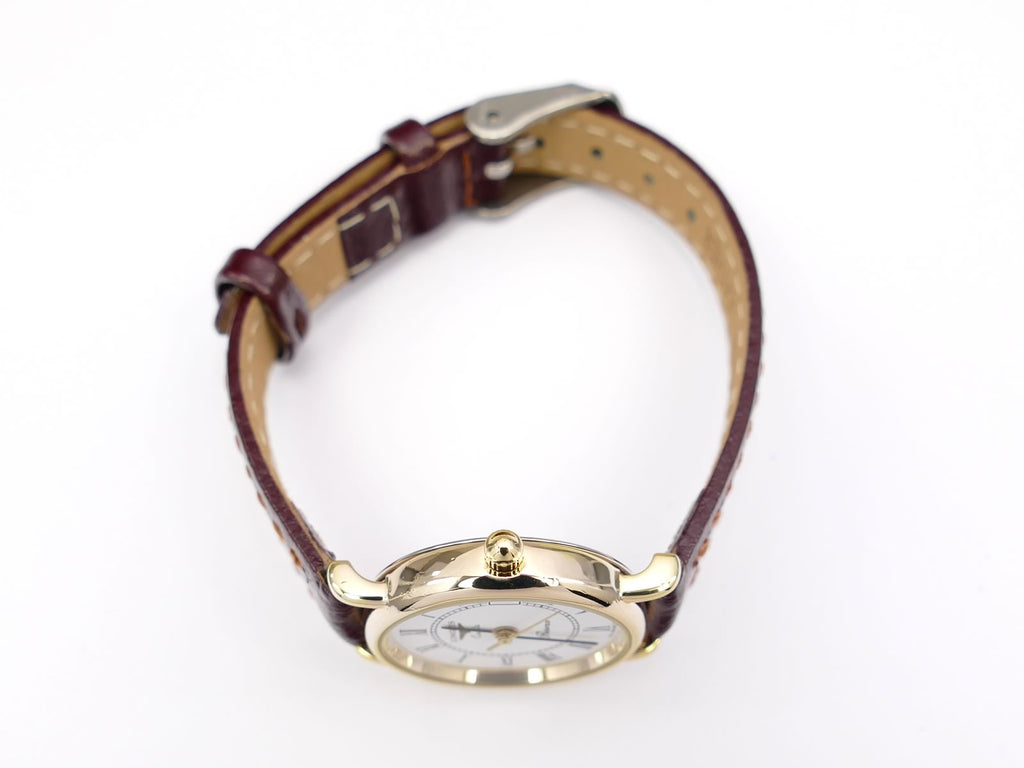 Longines Presence 18k gold plated crown
