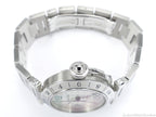 Cartier Pasha GMT Silver 2377 crown
