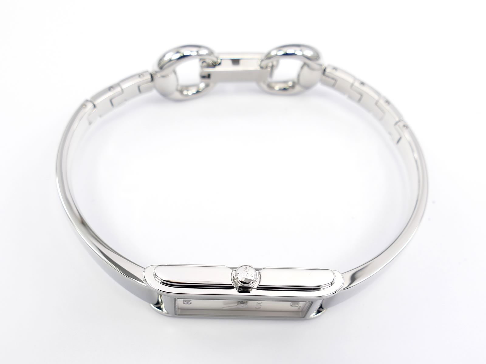 Gucci G-Line 109 YA109519 Stainless Steel crown