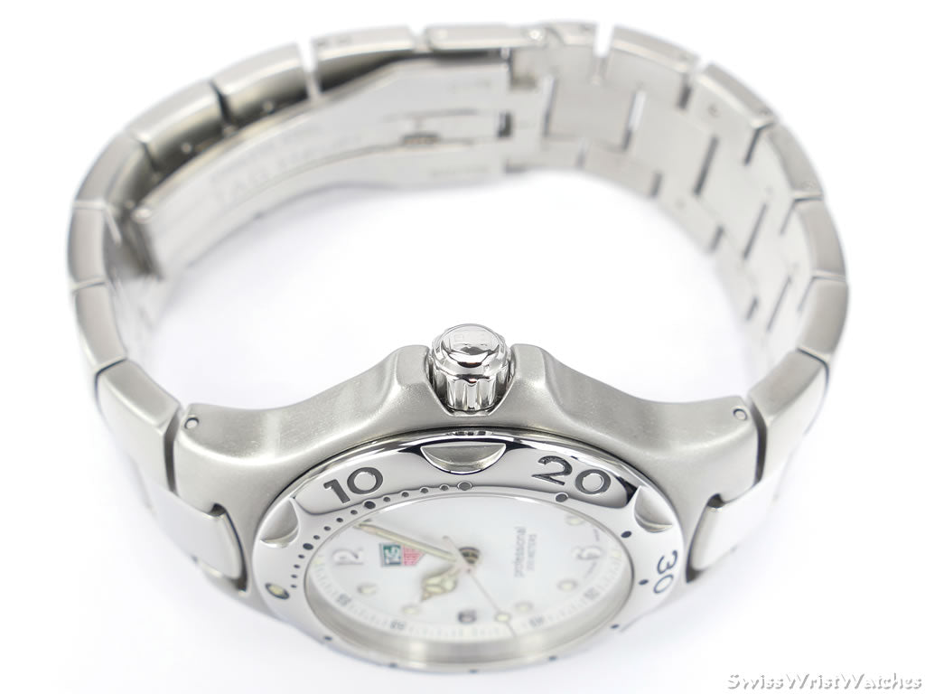 TAG Heuer Kirium Professional Mid Size WL1215.BA0706 White Dial 34mm Quartz Date