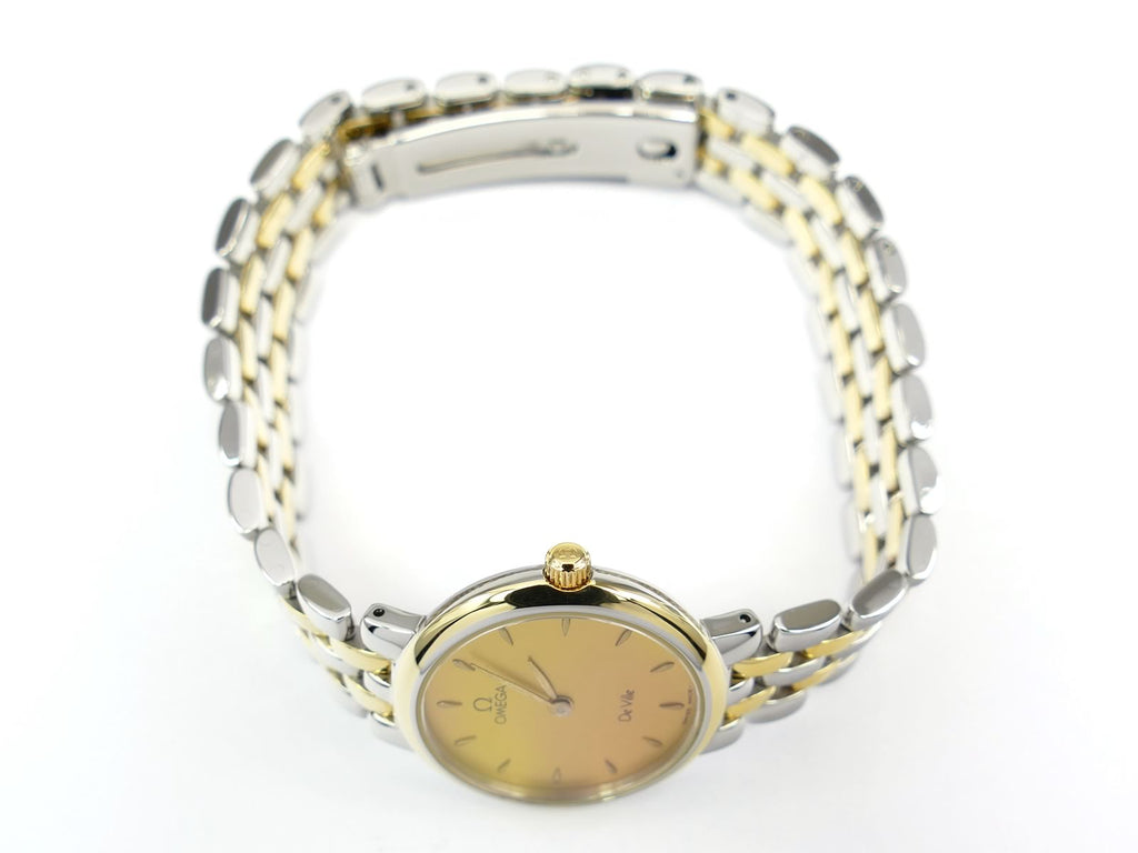 Omega De Ville 7260.11.00 18k gold crown
