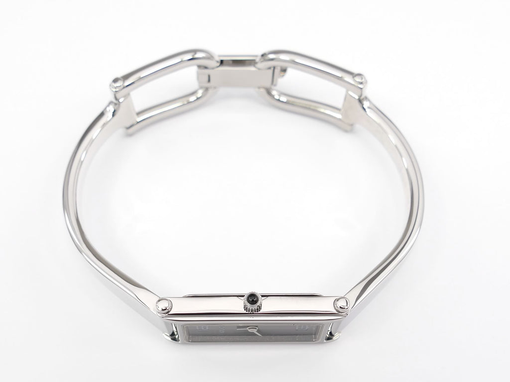 Gucci 1500L Stainless Steel crown with black cabochon
