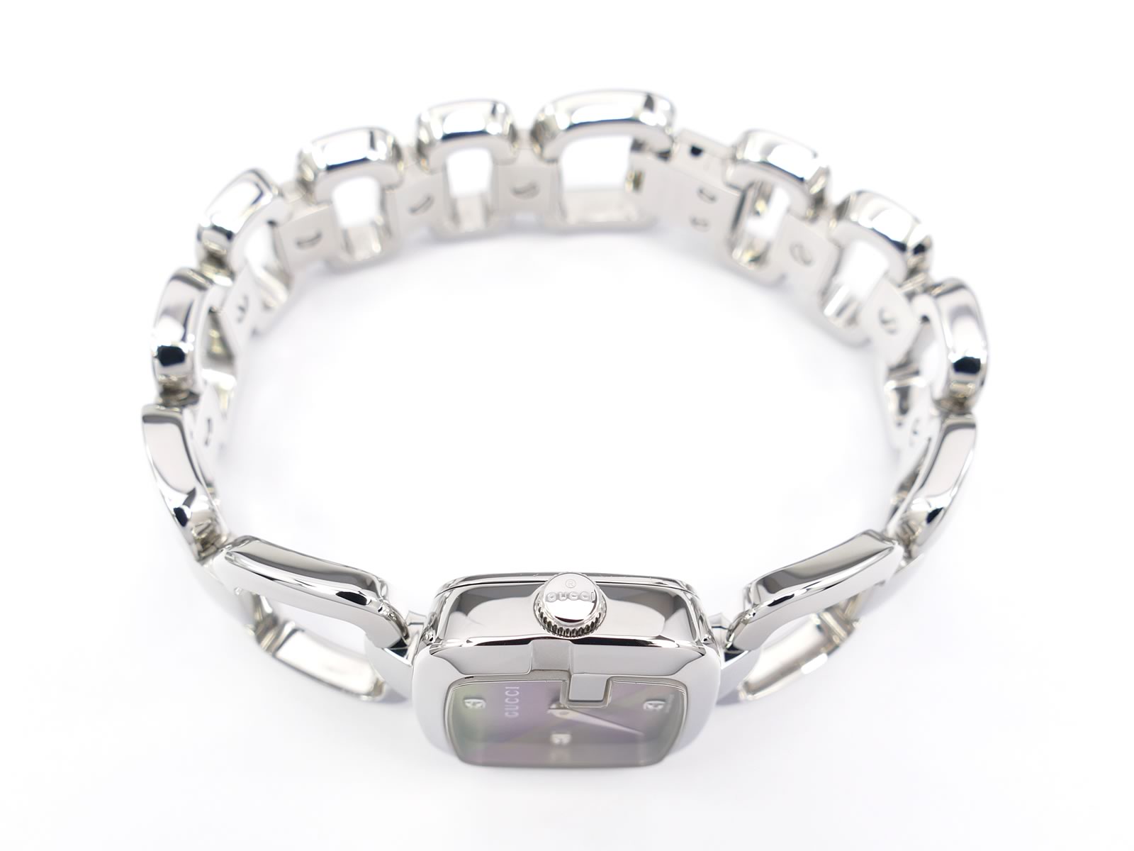 Gucci G 125.5 Stainless Steel crown