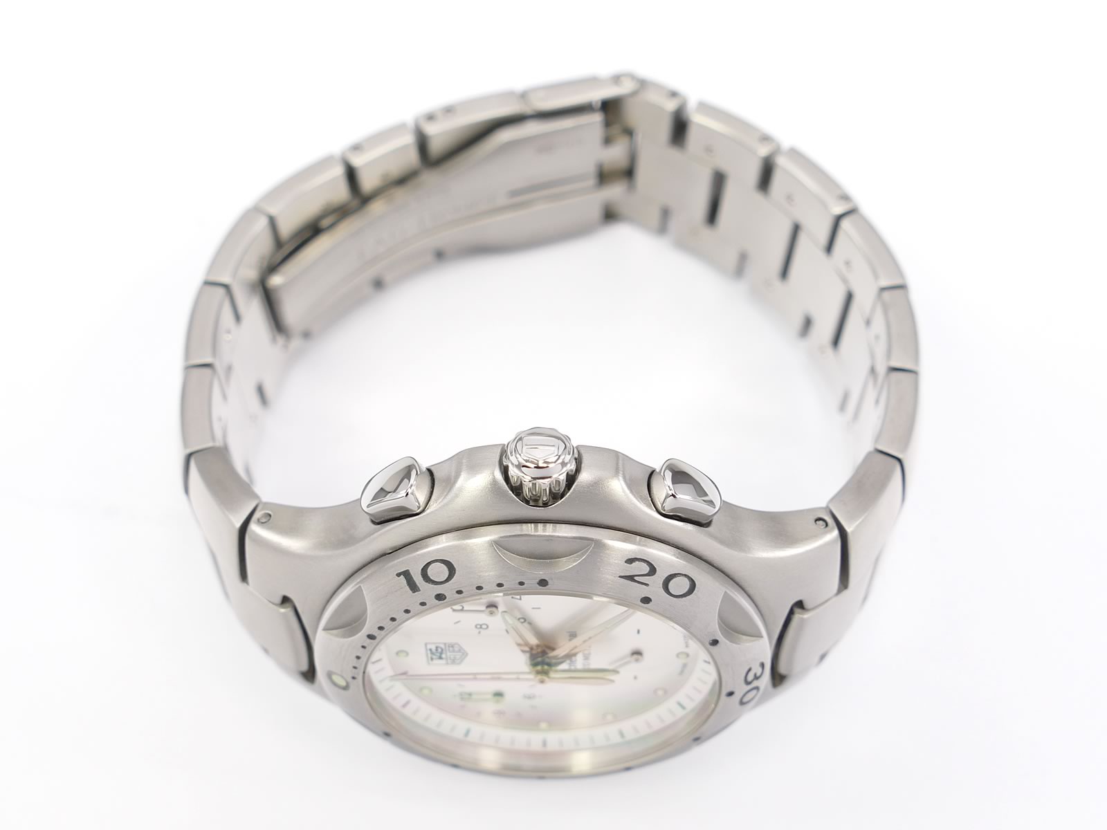 TAG Heuer Kirium Chronograph CL1111.BA0700 screw down crown