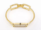 Gucci 1500L 18k Gold Plated crown with black cabochon