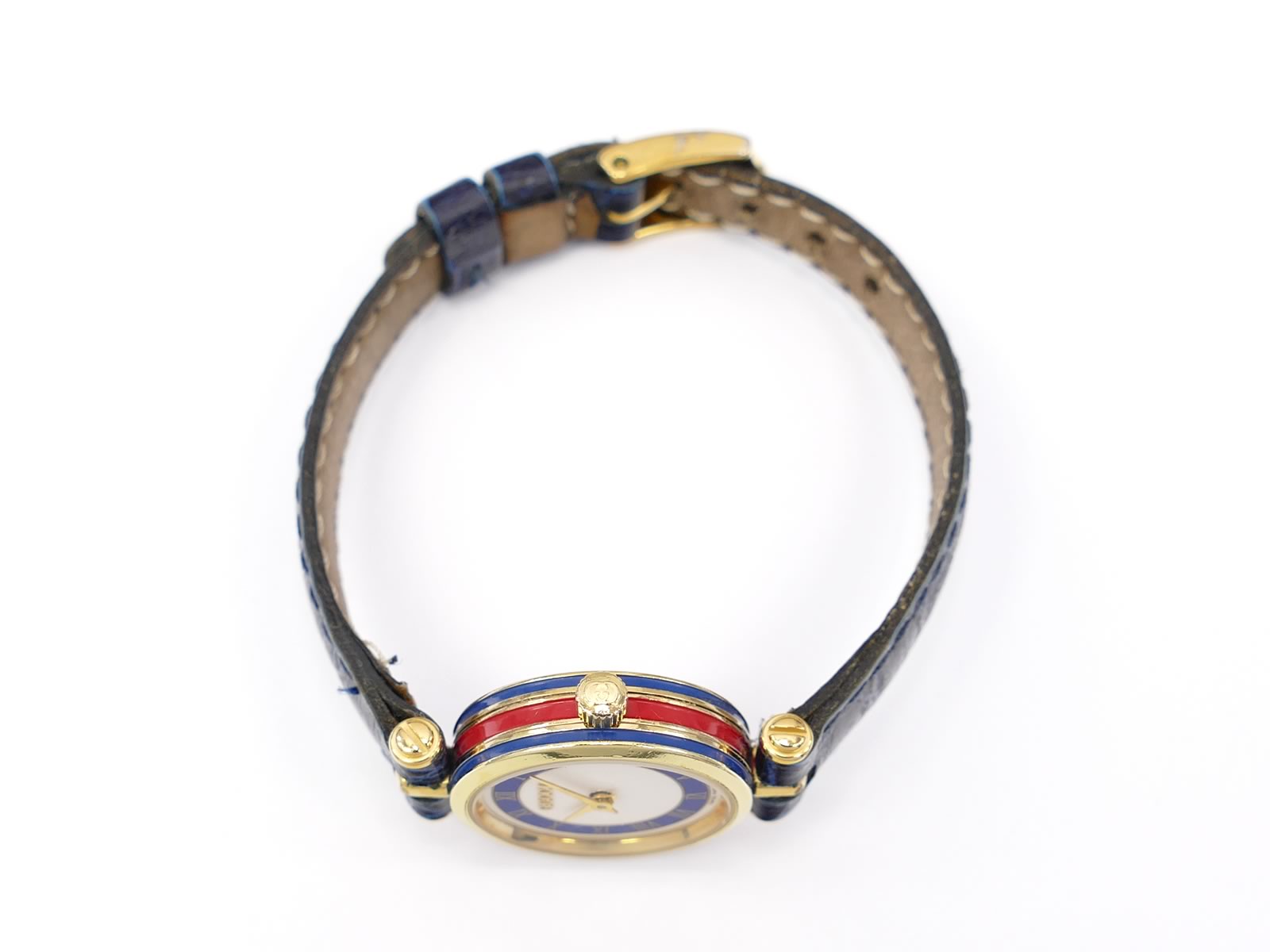 Gucci 2000L 18k Gold Plated crown
