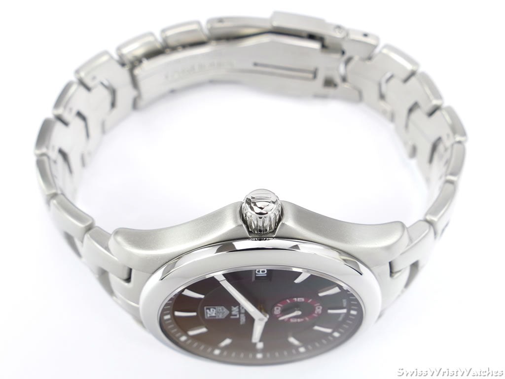 TAG Heuer Link Tiger Woods Black WJ2110.BA0570 crown