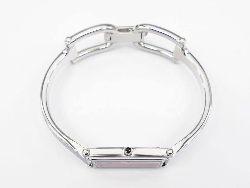 Gucci 1500L Stainless Steel crown with black cabochon