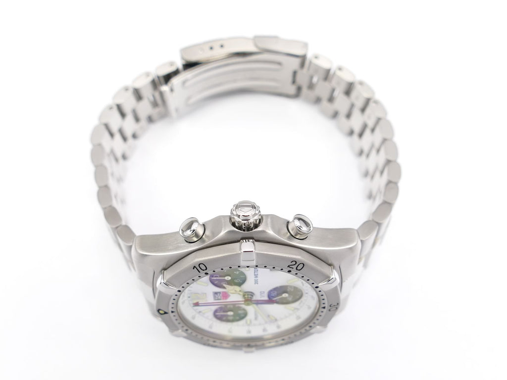 TAG Heuer 2000 Chronograph CK1111.BA0330 screw down crown