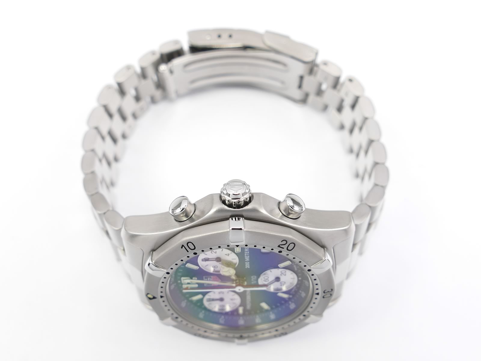 TAG Heuer 2000 Chronograph CK1112 screw down crown