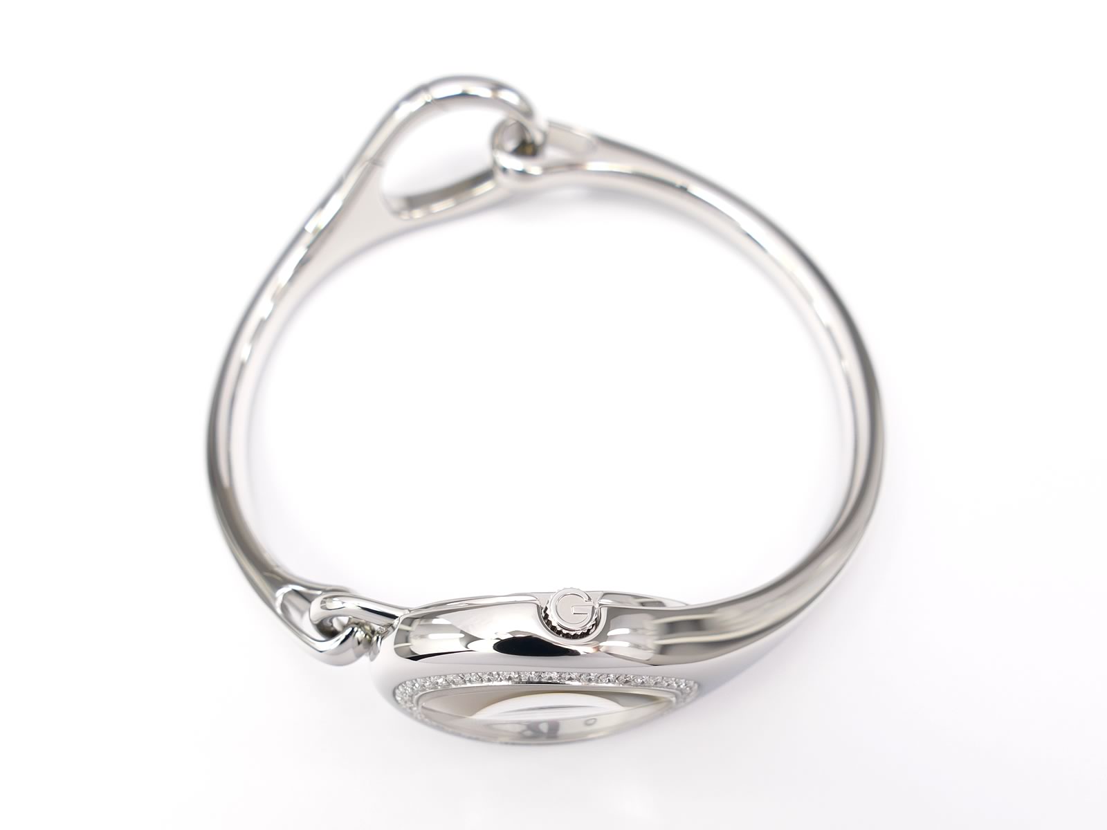 Gucci Horsebit 103 stainless steel crown YA103528