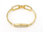 Gucci 1500L 18k Gold Plated crown