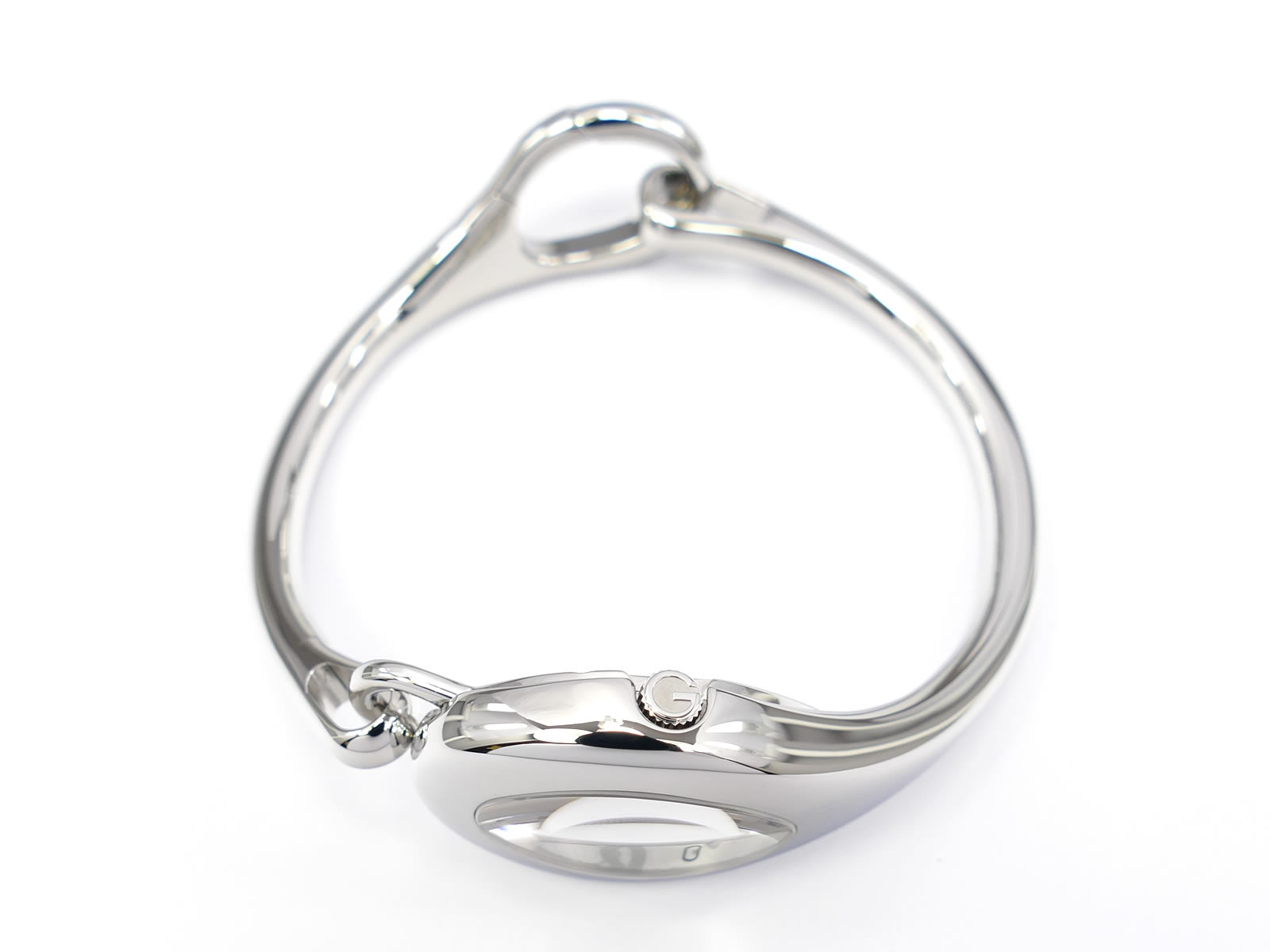 Gucci Horsebit 103 Stainless Steel crown