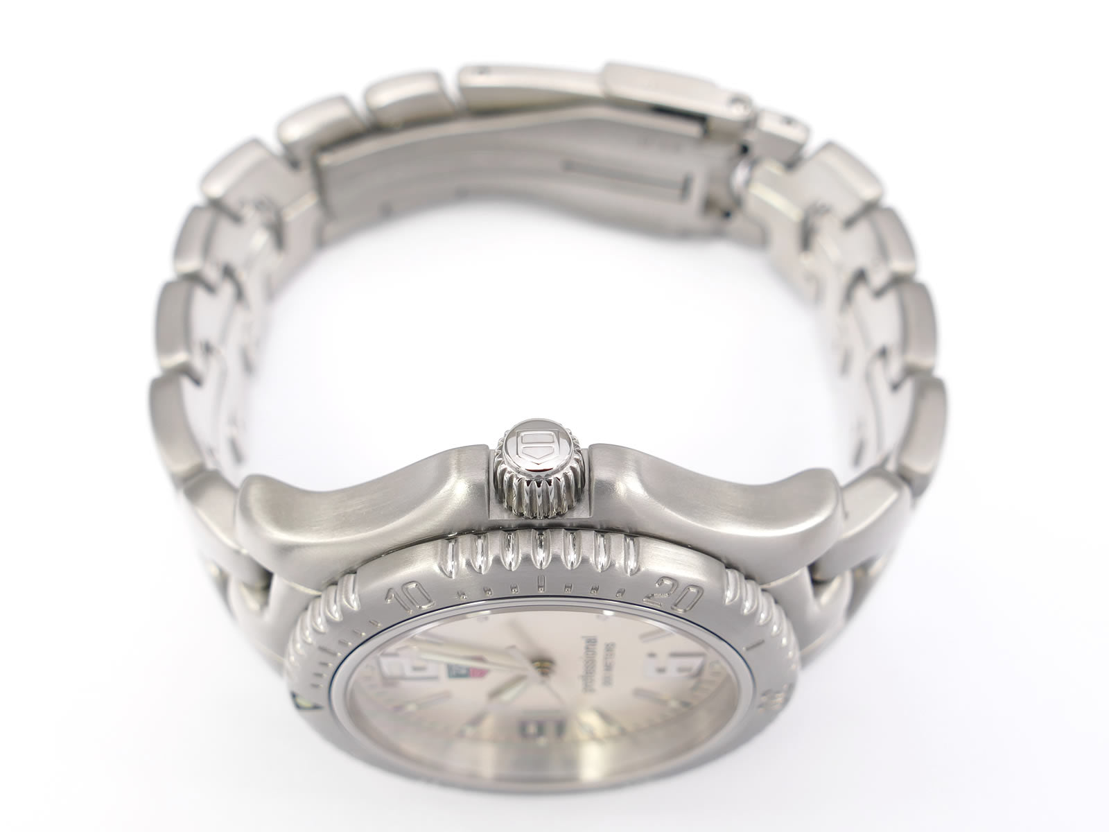 TAG Heuer Link WT1112.BA0550 screw down crown