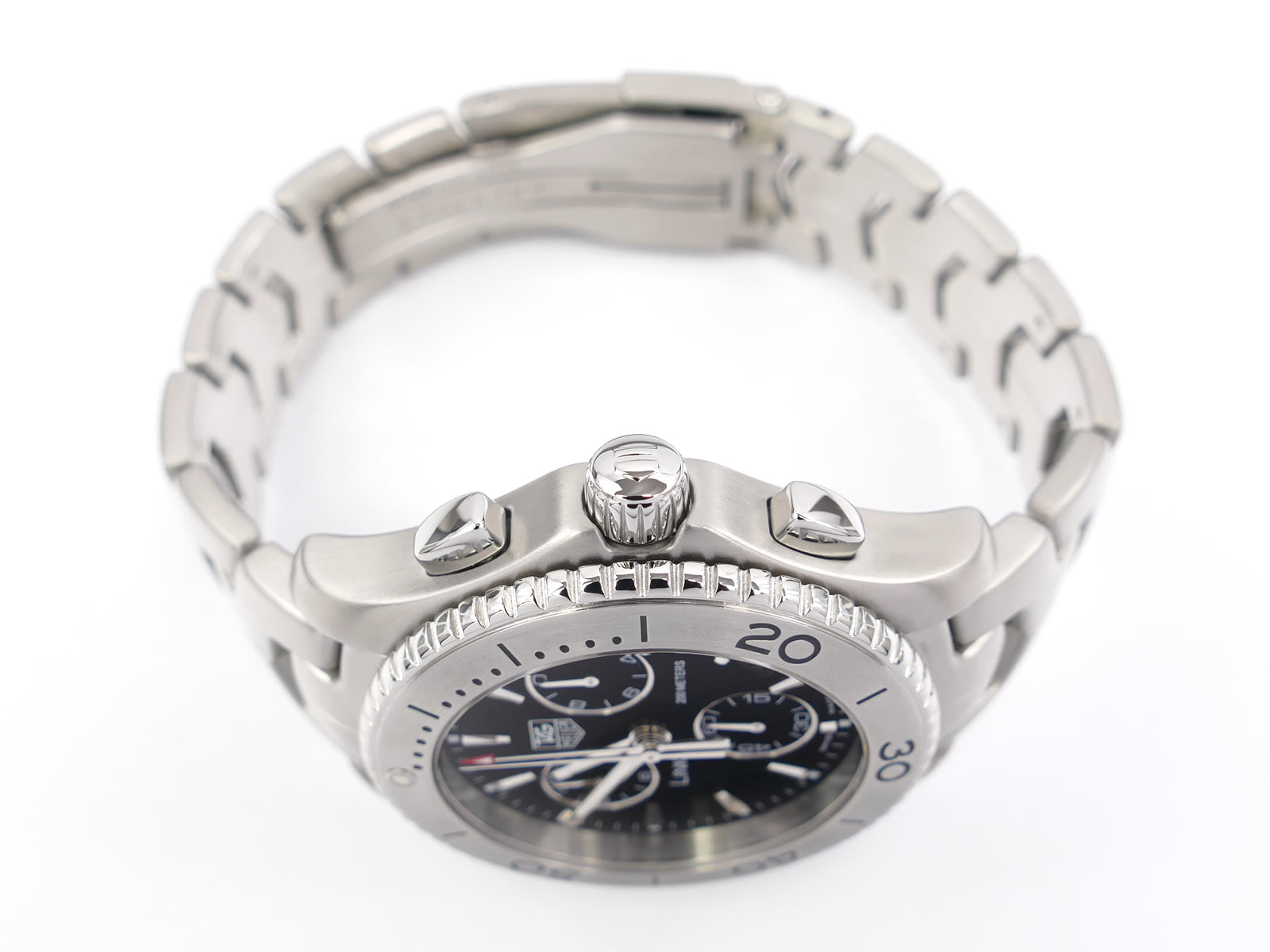 TAG Heuer Link CJ1110.BA0576 screw down crown