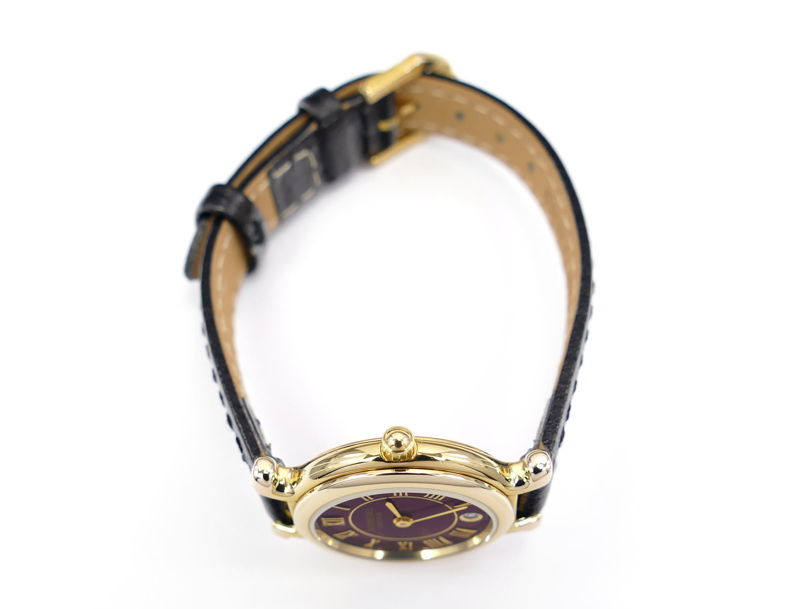Raymond Weil Traditional 9936-2 18k Gold Plated crown