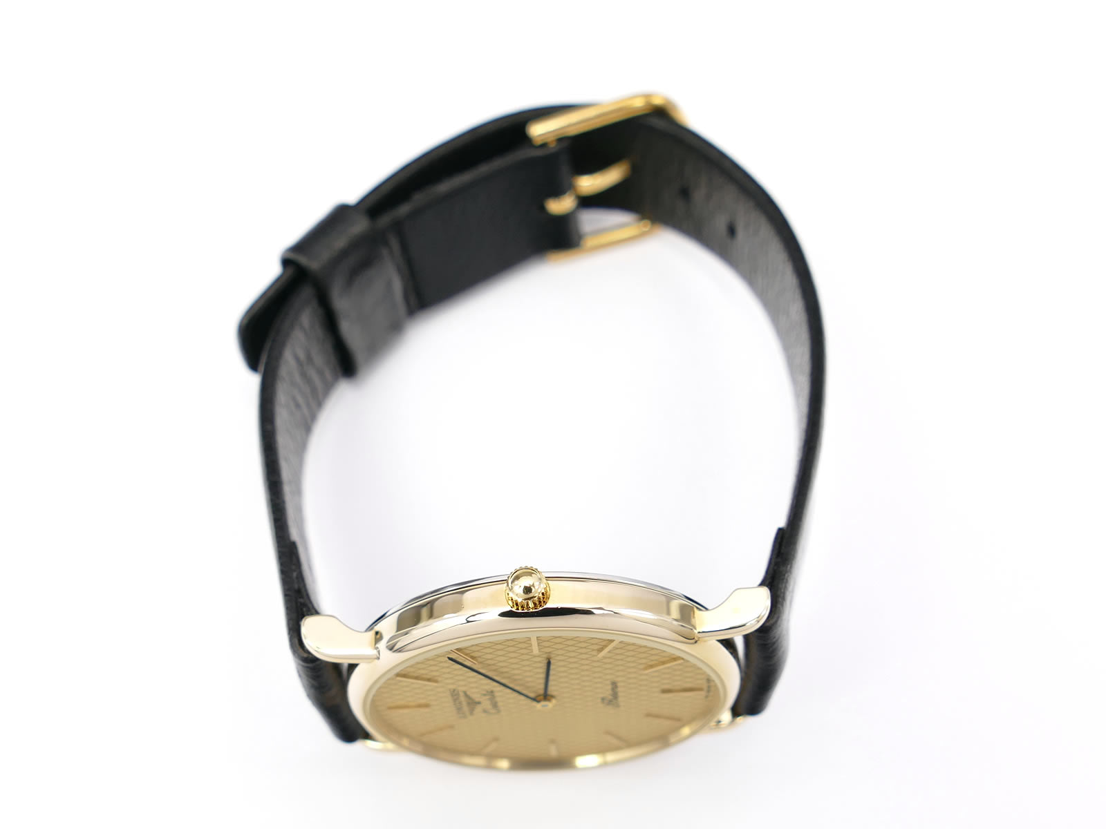 Longines Présence 18k Gold Plated crown