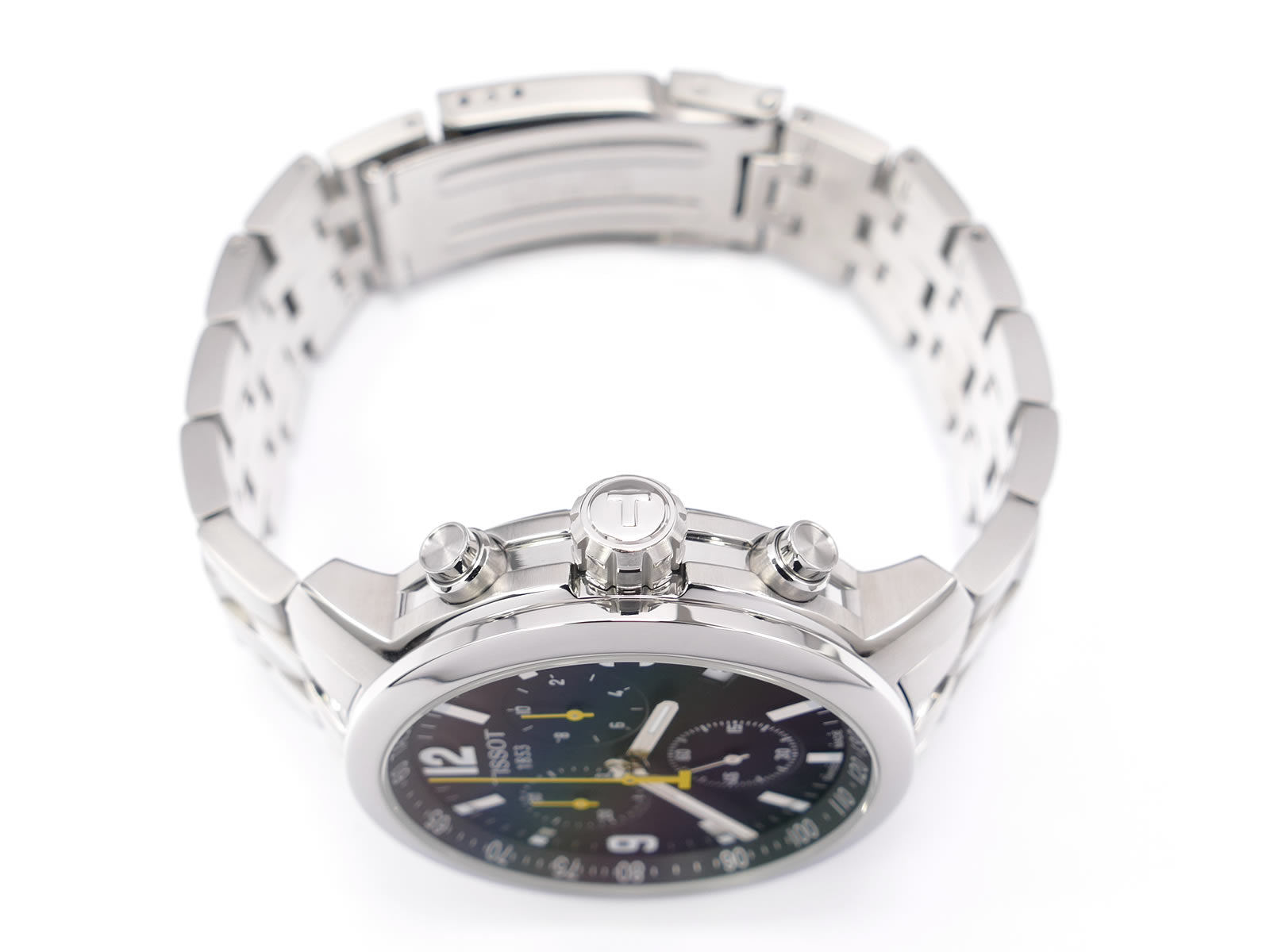 Tissot T-Sport PRC200 stainless steel screw down crown