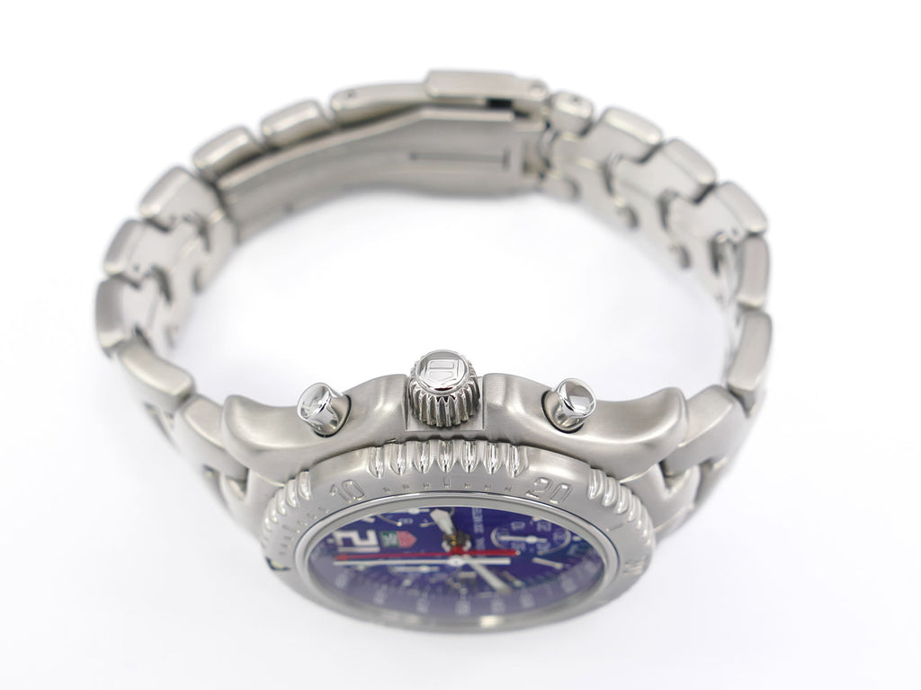 TAG Heuer Link CT1110.BA0550 stainless steel screw down crown