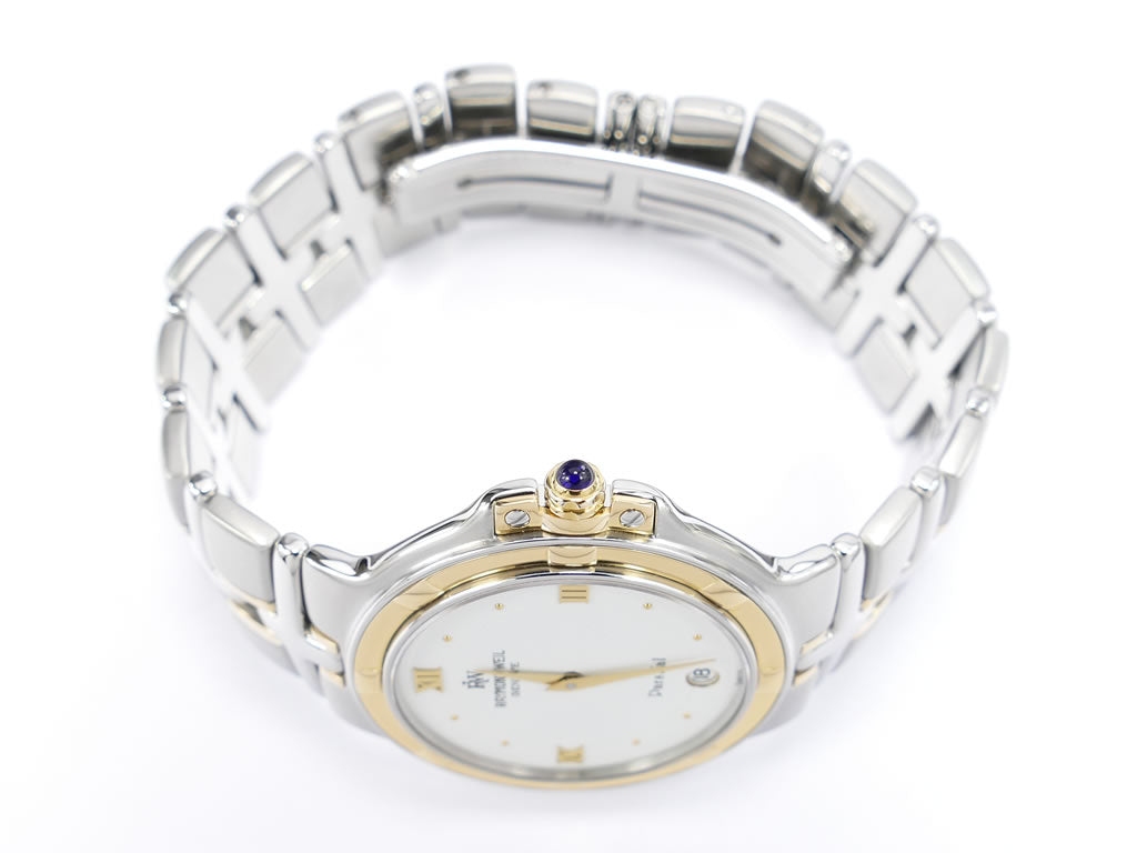 Raymond Weil Parsifal 9190 crown with blue cabochon