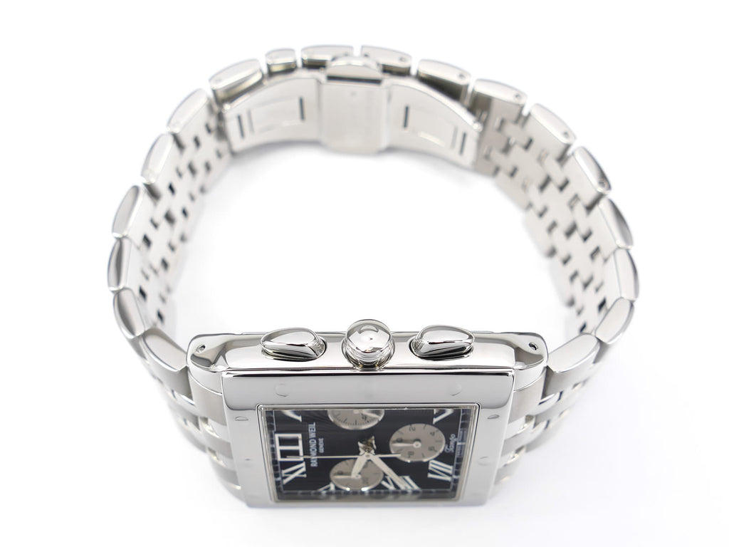 Raymond Weil Tango Chronograph 4881 stainless steel crown & pushers