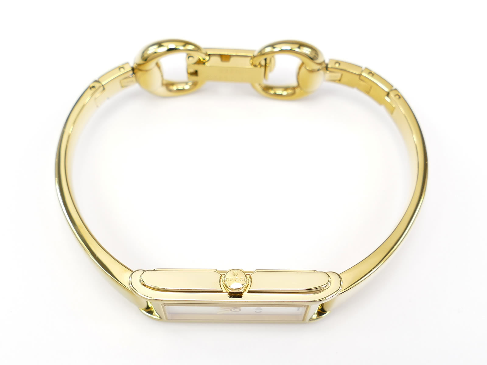 Gucci G-Line 109 18k Yellow Gold crown