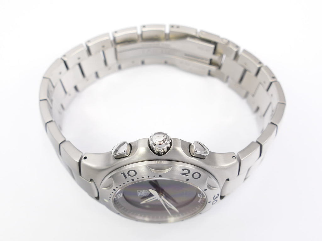 TAG Heuer Kirium F1 CL111A.BA0700 stainless steel crown and pushers
