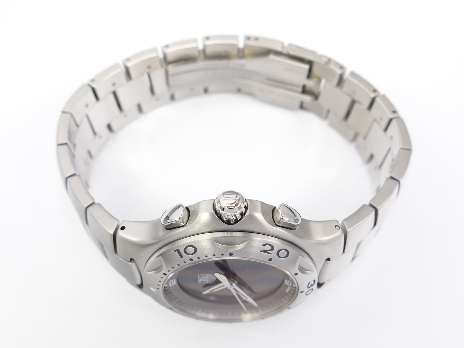 TAG Heuer Kirium F1 CL111A.BA0700 stainless steel crown and pushers