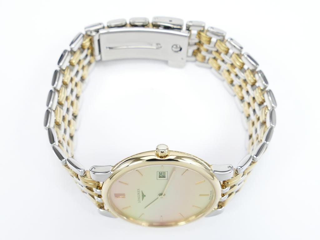 Longines La Grande Classique Champagne Stainless Steel & 18k Gold