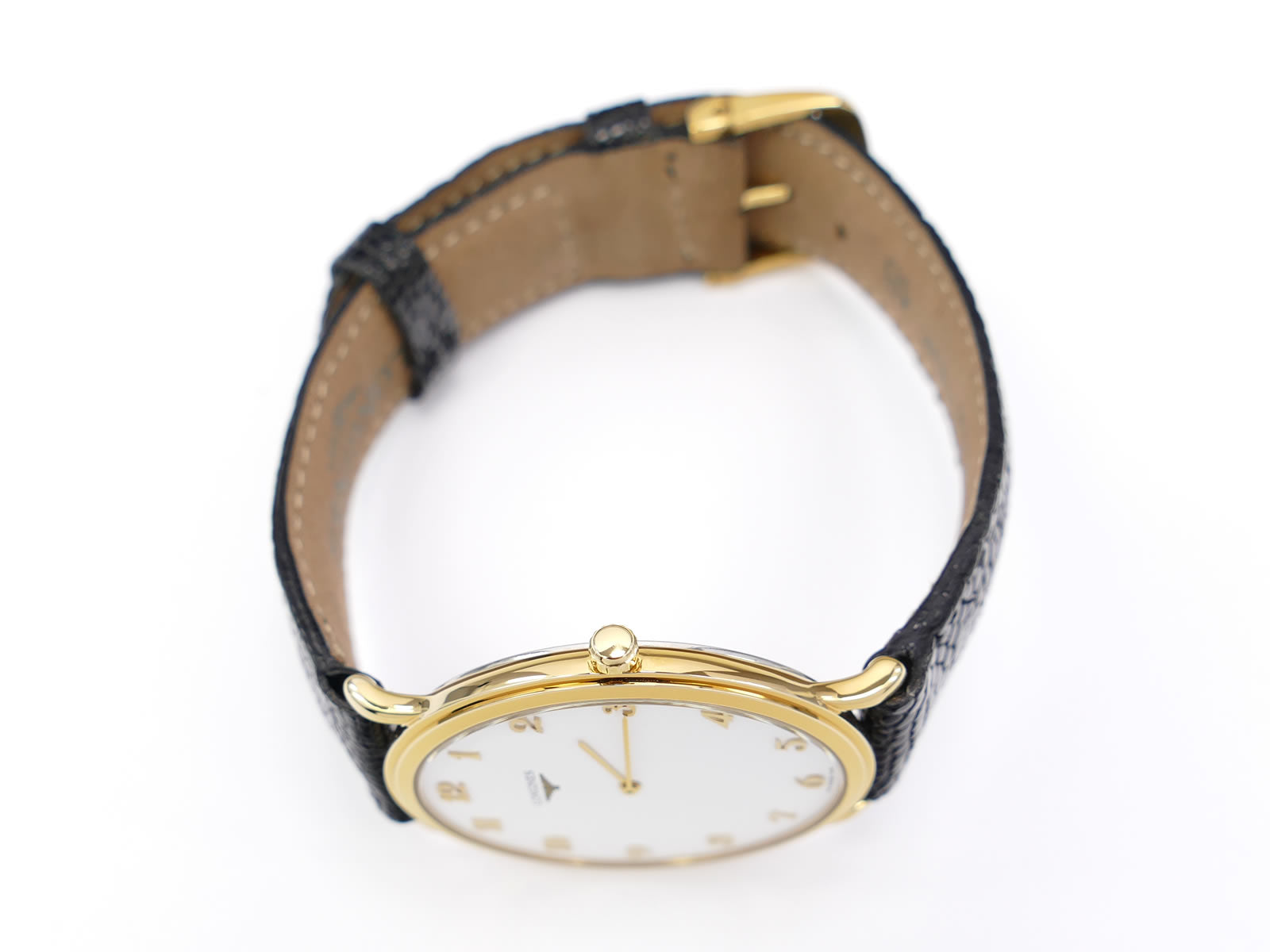 Longines La Grande Classique 18k Gold Plated crown