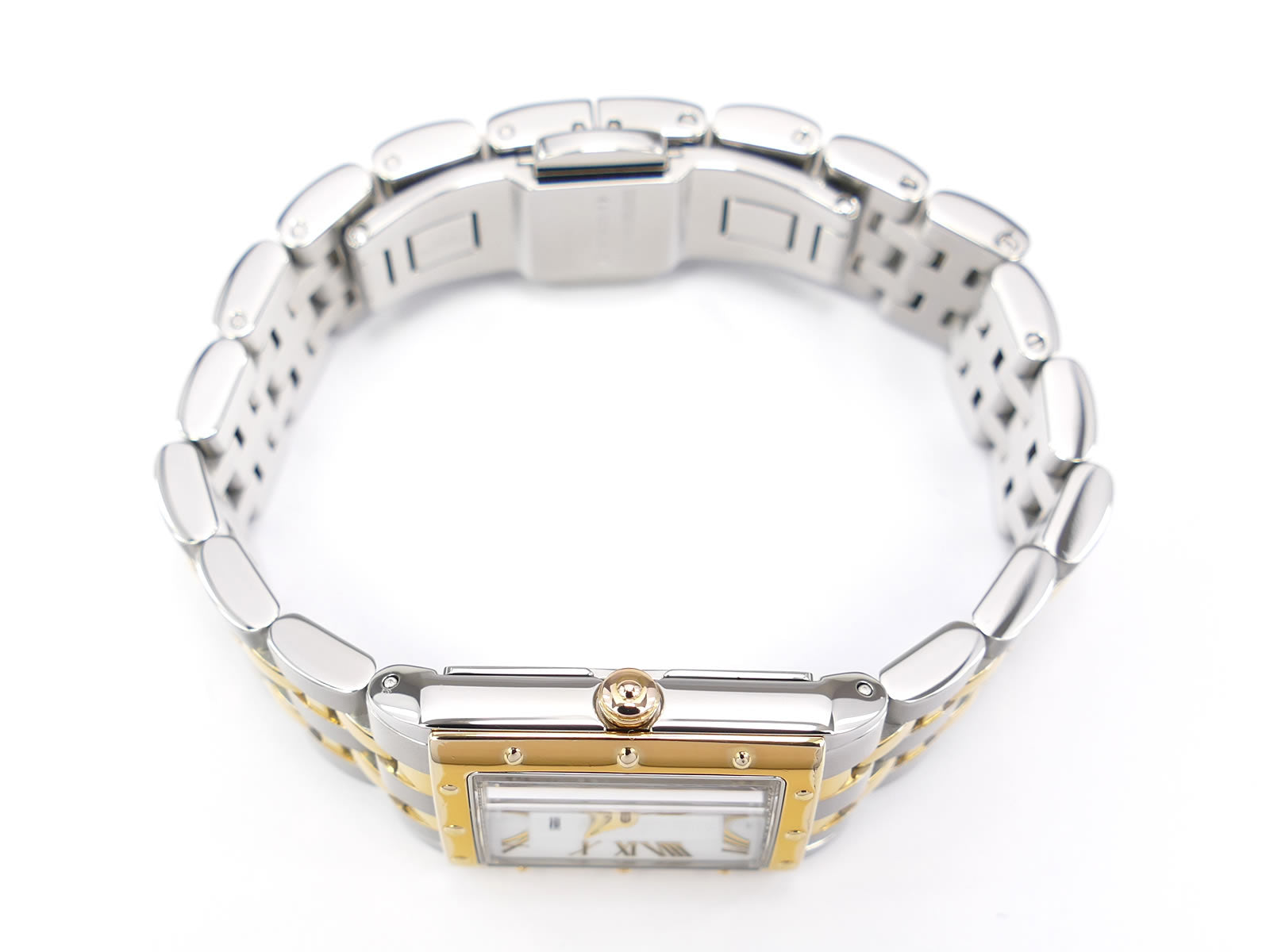 Raymond Weil Tango 5971 18k Gold Plated crown