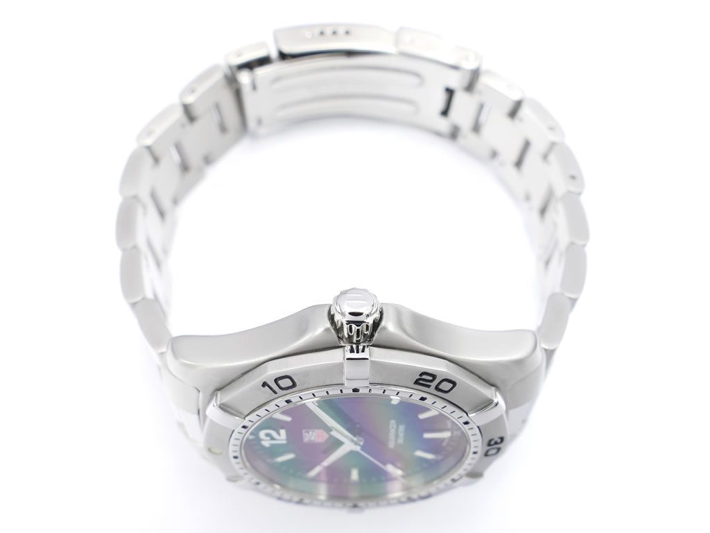 TAG Heuer Aquaracer Blue Dial WAF1113.BA0801 Quartz 39mm Sapphire Crystal Date