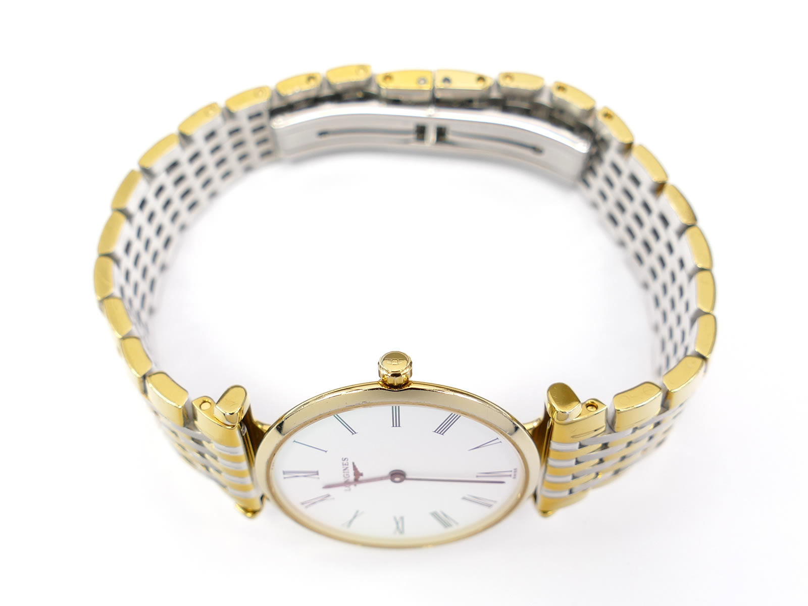 Longines La Grande ClassiqueL4.510.2 Gold PVD crown