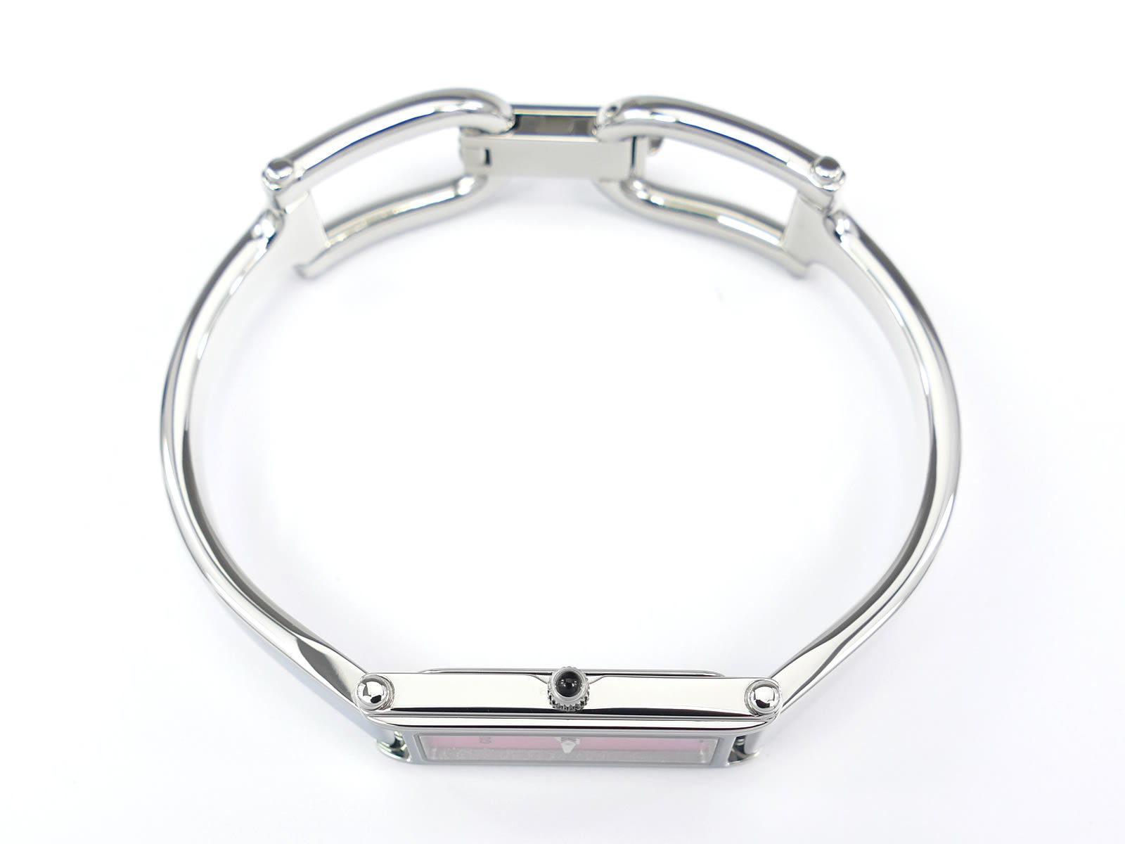 Gucci 1500L Stainless Steel crown with black cabochon