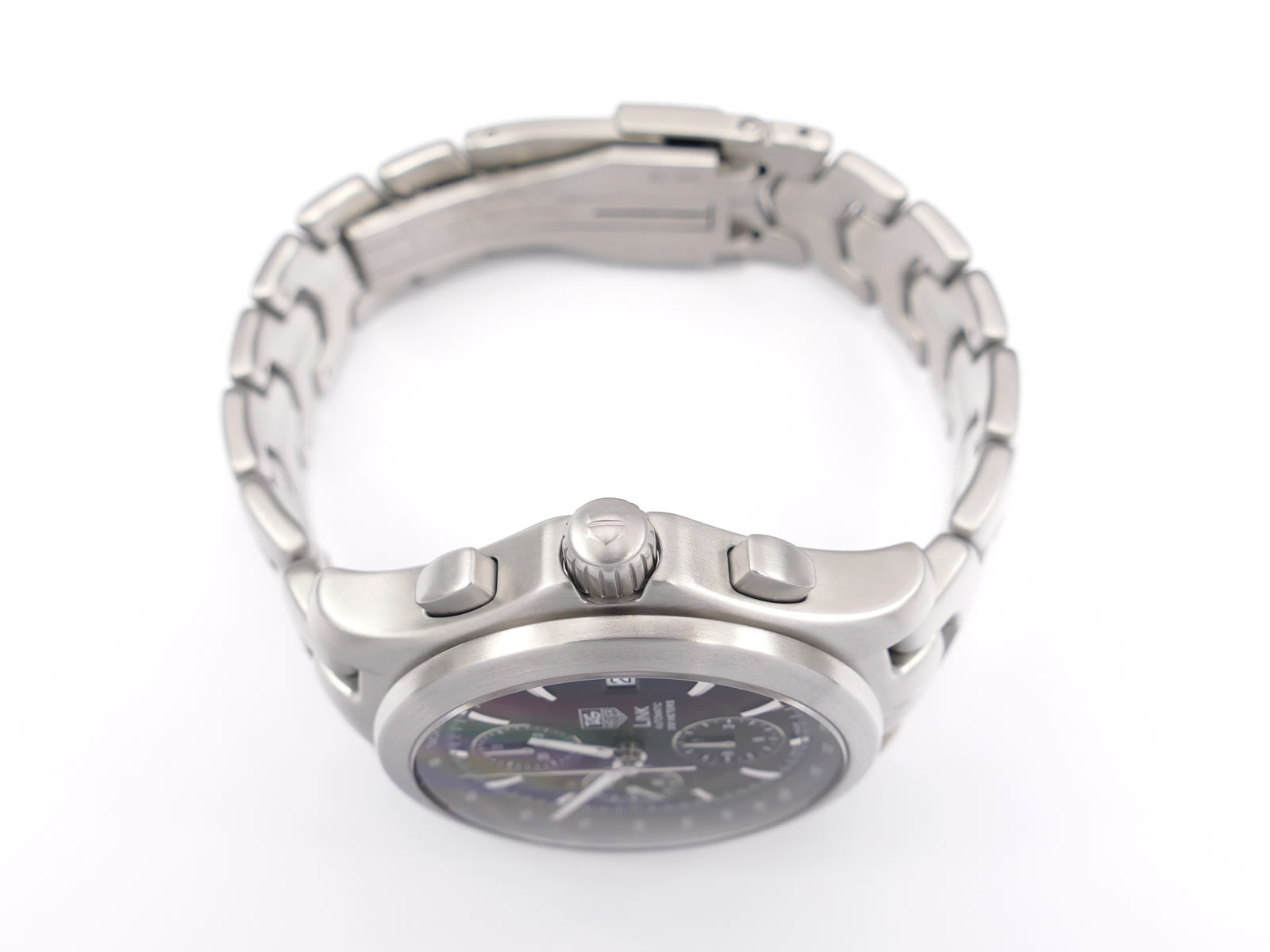 TAG Heuer Link CJF2110.BA0576 stainless steel screw down crown
