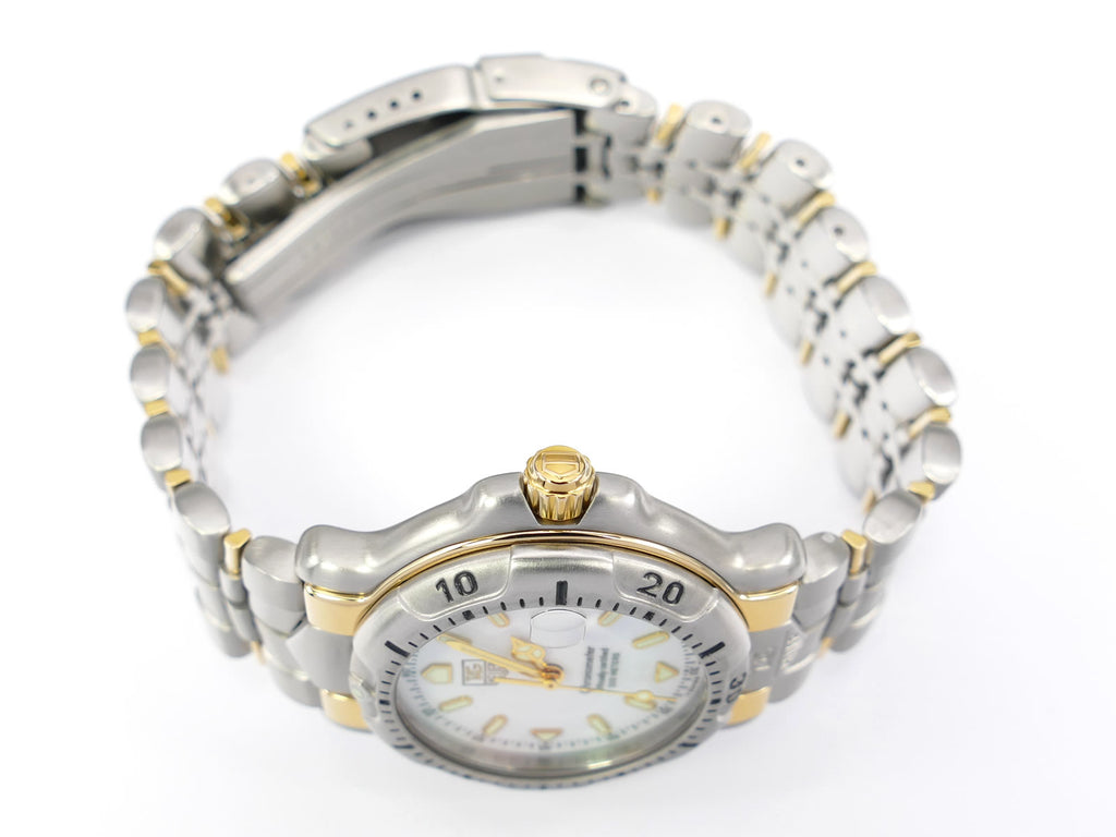 TAG Heuer 6000 WH5251-K1 18k gold plated screw down crown