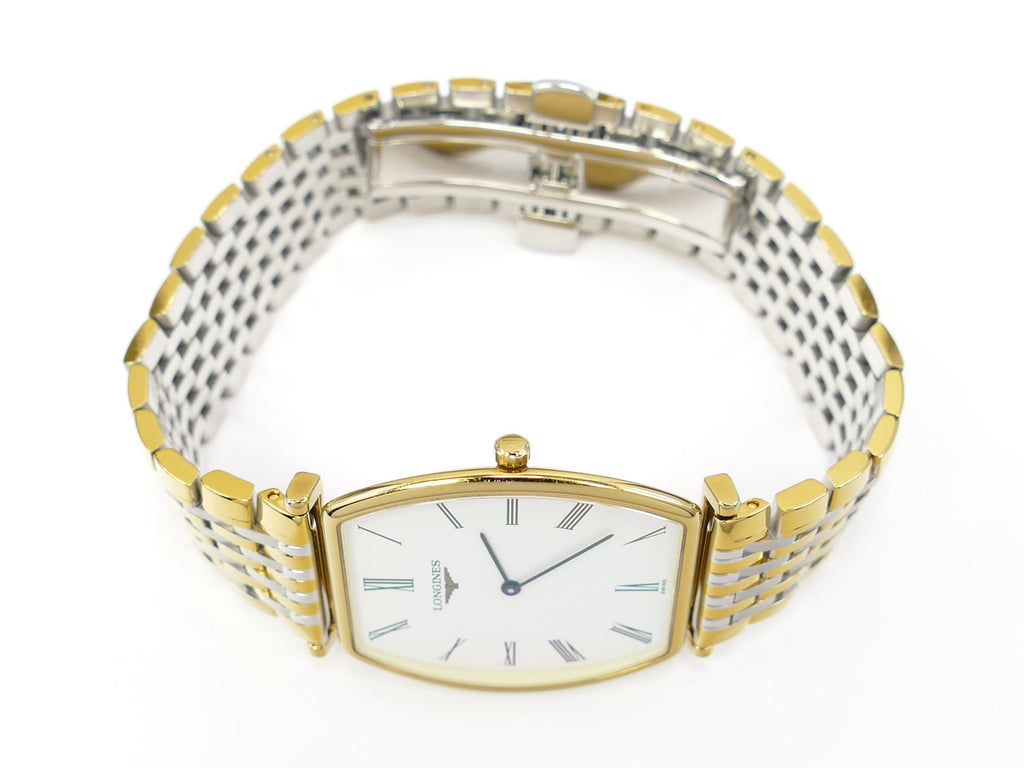Longines La Grande Classique L4.705.2 Gold PVD crown