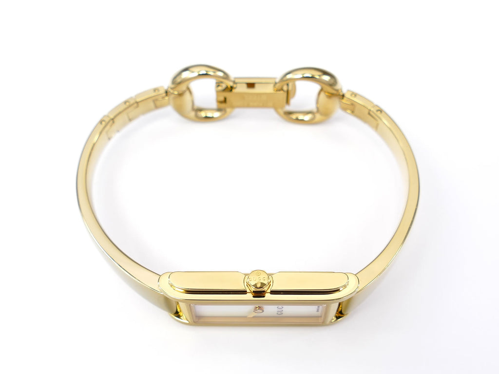 Gucci G-Line 109 18k Gold plated crown