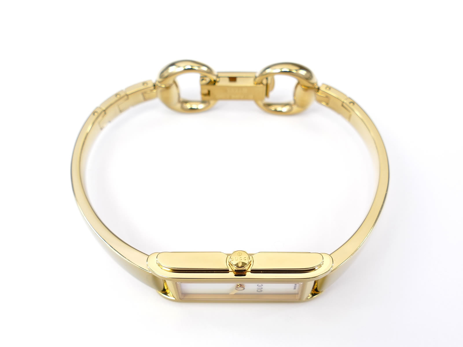 Gucci G-Line 109 18k Gold plated crown