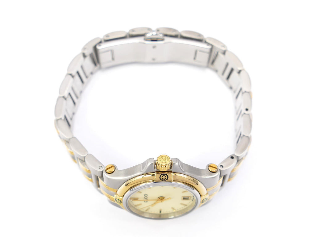 Gucci 9040L 18k Gold Plated crown