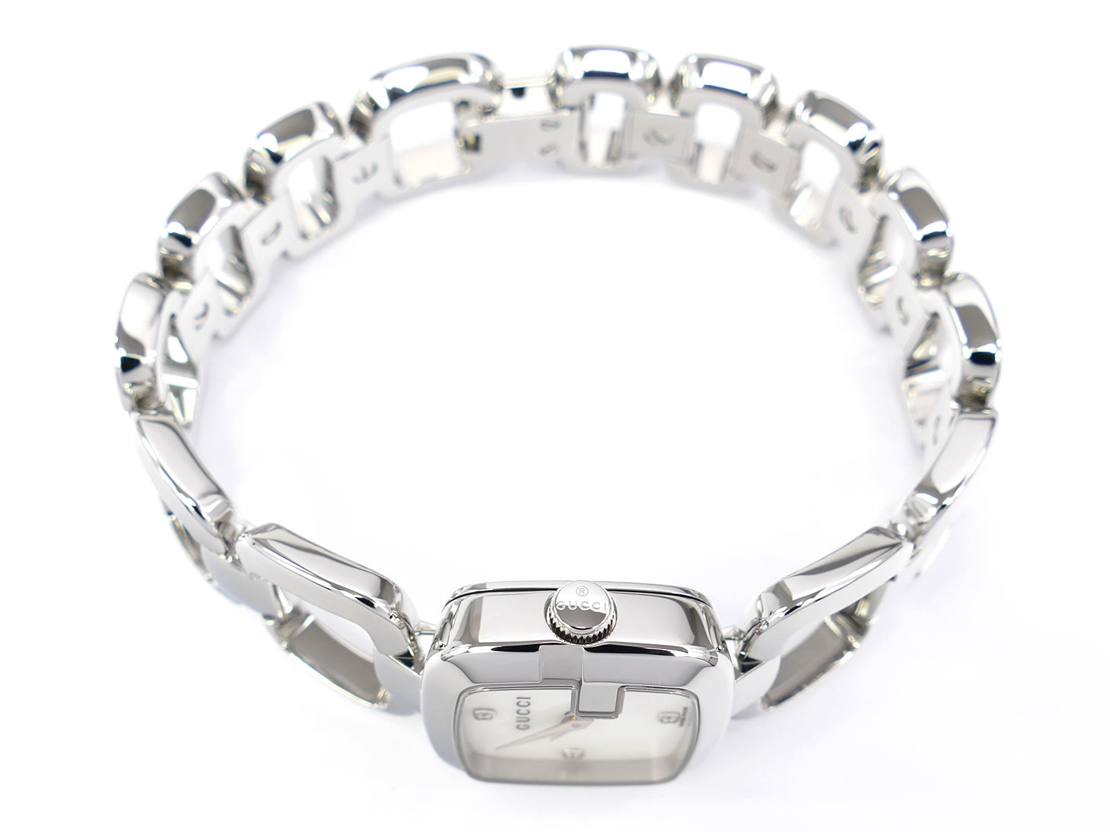 Gucci G 125.5 Stainless Steel crown