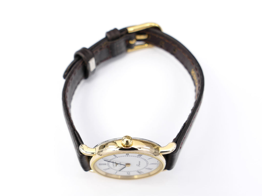 Longines Présence 18k Gold Plated crown