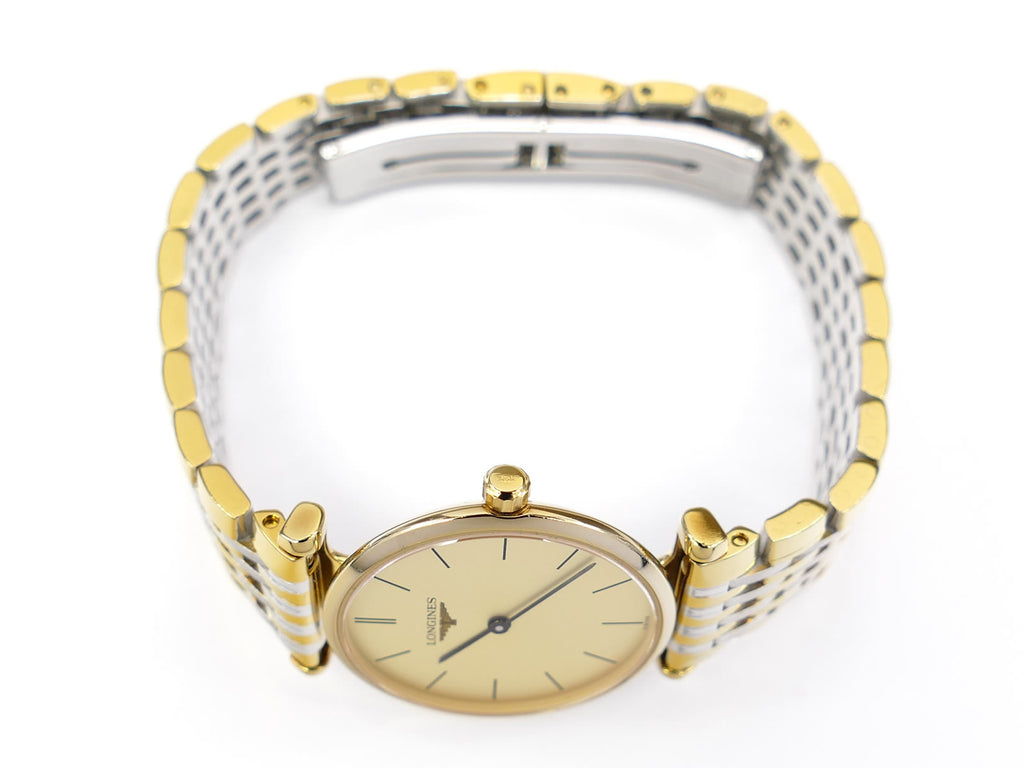 Longines La Grande Classique L4.209.2 Gold PVD crown